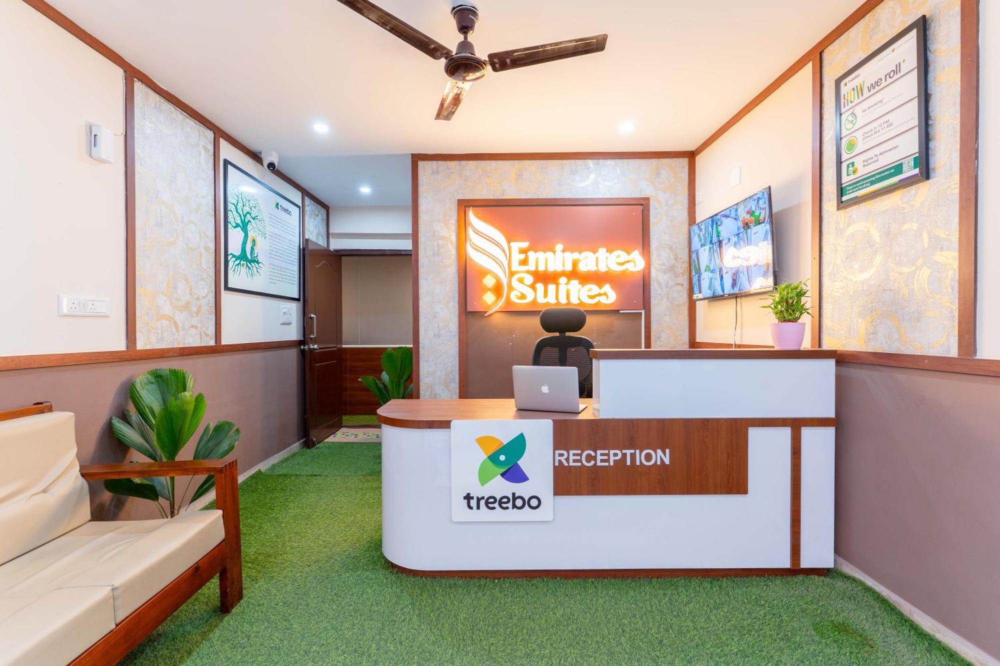 Treebo Emirates Suites Indiranagar Bangalore Bagian luar foto
