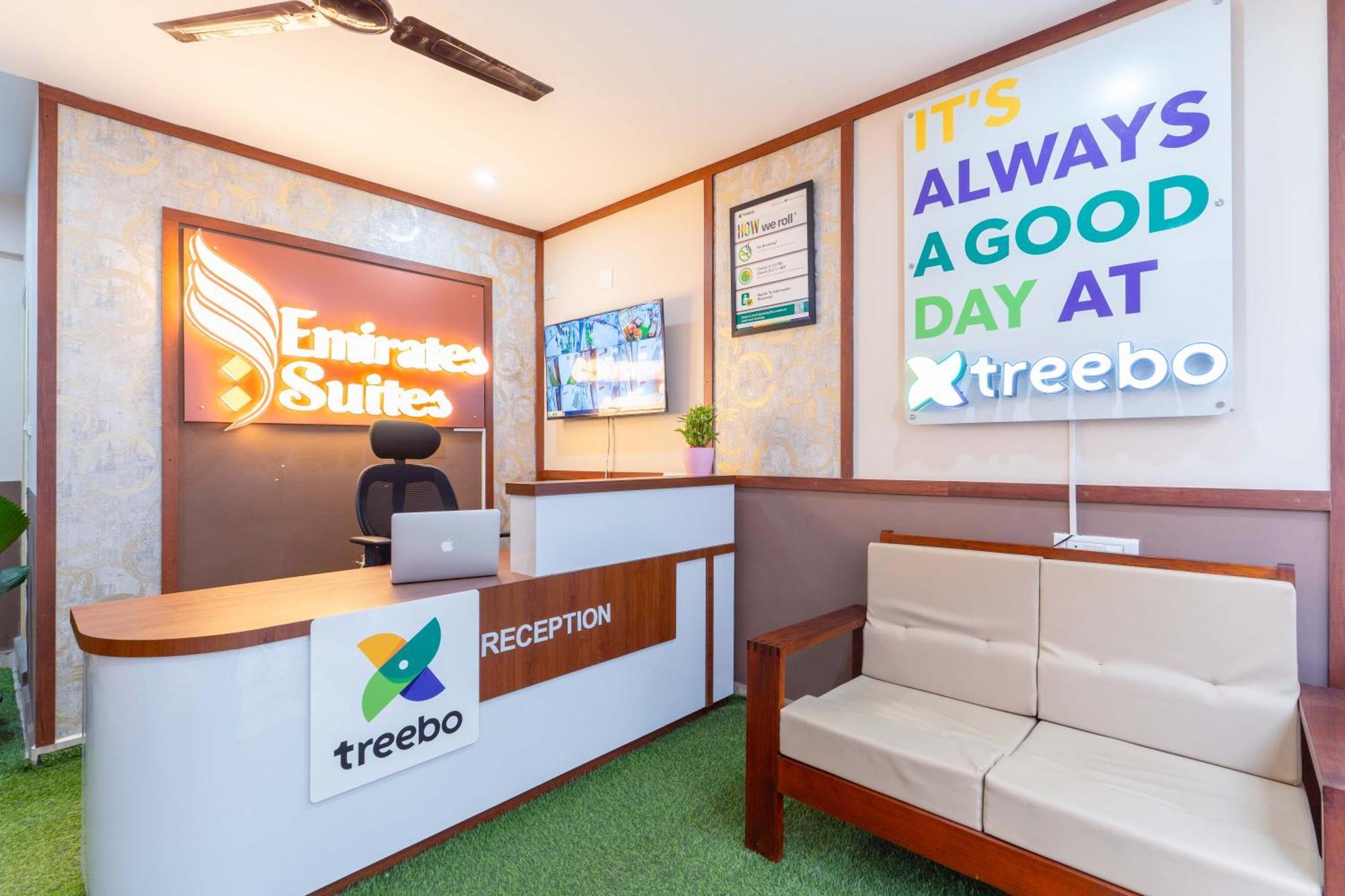 Treebo Emirates Suites Indiranagar Bangalore Bagian luar foto